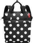 reisenthel Rucksack Allrounder R Backpack 12L Dots White schwarz - Schwarz