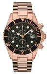 Revue Thommen Herren Armbanduhr Diver 42 mm Chronograph Armband Edelstahl...