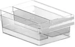 3er Set K&uuml;hlschrankorganizer LOFT, Ausf&uuml;hrung:Set - Wei&szlig;