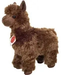 Teddy Hermann Alpaka 24 cm braun stehend Kuscheltier - Braun