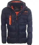 Geographical Norway warme Herren Jacke Steppjacke Model: G-Counter, Farbe: Navy,