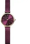 Bering Damen Uhr Armbanduhr Classic Collection - 11022-969 Meshband - Lila