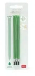 Legami Gelschreiber Ersatzminen 3er Set GR&Uuml;N St&auml;rke M 0,7mm - Gr&uuml;n