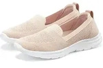 LASCANA Slipper Halbschuh, Sneaker, Slip-On-Sneaker, apricot Gr&ouml;&szlig;e 36 - Orange - 36
