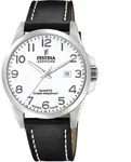 Festina Uhr Swiss Herren schwarz Armband Leder UF20025/1 - Schwarz