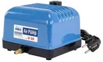 Aquaforte Teich Luftpumpe V-30 Aluminium 1800 L/h 25 Watt