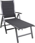 Royal Garden Richmond Gartenliege Aluminium/Polyester Iron Grey/Anthrazit