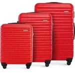 WITTCHEN Reisekoffer 3er Koffer-Set Rollkoffer Trolley Handgep&auml;ck Reisekofferset -