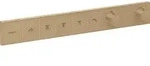 Fertigmontageset RAINSELECT f UP-Thermostat 5 Verbr brushed bronze brushed bronze -