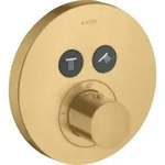 hansgrohe Fertigmontageset ShowerSelect UP-THM, 2 Verbr., rd, brushed gold optic -