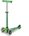 Micro Scooter Mini Micro DELUXE LED green blue - Gr&uuml;n/Blau