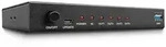 Lindy 38159, HDMI, 4x HDMI, 4096 x 2160 Pixel, Schwarz, 1920 x 1080 (HD 1080), 4096 x