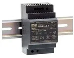 MEAN WELL HDR-60-12, 85 - 264 V, 60 W, 12 V, 4,5 A, RoHS, 52,5 mm - Schwarz