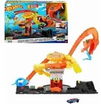 Hot Wheels City Cobra Slam Pizza Attack - Orange