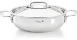 De Buyer NIED.KONO BRATENTOPF +DECKEL AFFINITY 28 - Silber