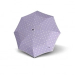 Knirps Stockregenschirm Regenschirm A.760 Stick Automatic Dot Art Lavender...