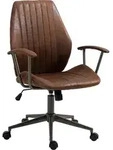 CLP B&uuml;rostuhl Nampa im Industrial Design | Farbe cognac - Braun