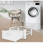 ML-Design Waschmaschinen Untergestell mit Schublade 63x54cm Stahl Wei&szlig; bis...
