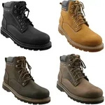 DOCKERS by Gerli 6 inch Boots - Herren Winter Stiefel Gef&uuml;ttert Leder Schwarz