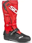Sidi Crossair Motocross-Stiefel, schwarz/rot, Gr&ouml;&szlig;e 45