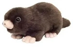 Teddy Hermann Kuscheltier Maulwurf 17 cm liegend - Braun