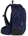 Satch Air Purple Laser Schulrucksack - Dunkelblau