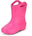 Ladeheid Kinder M&auml;dchen Jungen federleichte Eva Gummistiefel KL051-S (Rosa, 28 EU) -