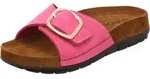 Rohde Damen Pantolette Leder Klettverschluss Memoryfu&szlig;bett Rodigo-D 5875, Gr&ouml;&szlig;e:40
