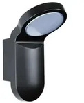 Esy-Lux - OL 100 LED 3K schwarz LED-Leuchte IP55 (Wandmontage), - 14 W, Lichtfarbe