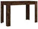 vidaXL Esstisch R&auml;uchereiche 120x60x76 cm Holzwerkstoff - Braun