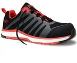 Sicherheitshalbschuh jo_RAPID black-red Low ESD S3, Gr. 36 Jori 12021 - Schwarz - 36