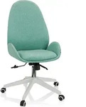 hjh OFFICE Home Office B&uuml;rostuhl AVEA I Schreibtischstuhl mit Armlehnen Stoff