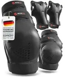 SKATEWIZ Schoner Set Kinder Protektoren-Set Erwachsene [6pc] - Sch&uuml;tzer Inliner