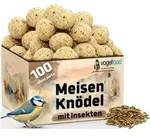 100 Meisenkn&ouml;del mit Insekten ohne Netz Vogelfutter