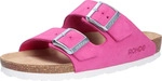 Rohde 5590 Alba Damen Schuhe Pantoletten Clogs Leder, Gr&ouml;&szlig;e:36 EU, Farbe:Pink...