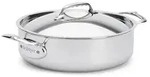 De Buyer Affinity Bratentopf niederer mit Deckel 28 cm - Silber