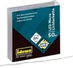 Idena LED Micro Lichterkette Timer Funktion, batteriebetrieben 50 LED / 5,20 m