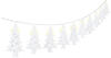 10er warm-weiße LED-Lichterkette Motiv "Tannenbaum" mit Timerfunktion,