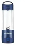 NutriBullet Portable, Sport-Mixer, 0,475 l, Pulsfunktion, Eis-Crusher, Blau, Navy -