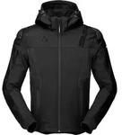 Spidi Warrior Motorrad Hoodie, schwarz, M - Schwarz