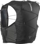 SALOMON Active Skin 8 Set Trinksystem Laufweste mit Flasks schwarz XL