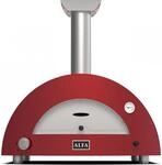 Alfa Forni Gas Pizzaofen Moderno 2 Pizze Rot - Backt bis zu 2 Pizzen in 90...