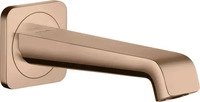 HansGrohe 36425300, hansgrohe Wanneneinlauf Axor Citterio E Ausladung 181mm, polished