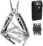 Mossy Oak Multifunktionszange,21 in 1 Multi-Tool Multifunktion mit Zange Klappmesser,