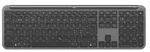Logitech Signature Slim K950, Volle Gr&ouml;&szlig;e (100%), Kabellos, RF Wireless +