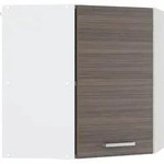 Eckh&auml;ngeschrank Vicco R-Line Edelgrau 57 cm, Model 29757 - Dunkelgrau/Wei&szlig;
