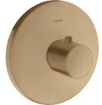 hansgrohe Fertigset Axor Uno Highflow UP-Thermostat, brushed bronze - Bronze