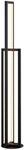 Lucande LED-Stehleuchte Hylda, 123 cm, schwarz, Aluminium