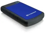 Transcend 2TB StoreJet 25H3, 2 TB, 2.5", 3.2 Gen 1 (3.1 Gen 1), Schwarz, Blau