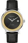 Bulova 96B406 Herrenuhr Automatik Rat Pack Limited Edition - Schwarz
